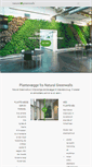 Mobile Screenshot of naturalgreenwalls.com